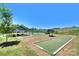 Bocce ball courts and a covered picnic area at 8119 Merryvale Ln, Charlotte, NC 28214