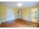 Spacious bedroom with hardwood floors and double doors to closet at 161 Moore Haven Dr, Salisbury, NC 28147