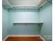 Large walk-in closet with double hanging rods and shelving at 161 Moore Haven Dr, Salisbury, NC 28147