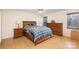 Bedroom with wood floors and a dresser at 3219 Monte Dr, Monroe, NC 28110