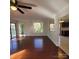 Hardwood floors and sliding glass doors leading to a deck at 4066 Triton Dr, Fort Mill, SC 29708