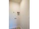 Small laundry room with hookups for washer and dryer at 4827 Brookridge Ne Dr # 388, Hickory, NC 28601