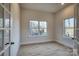 Bright home office with French doors and hardwood floors at 4827 Brookridge Ne Dr, Hickory, NC 28601