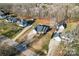 Bird's-eye view of a house in a residential neighborhood at 489 Maple Ridge Cir, Salisbury, NC 28147