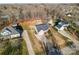 Aerial view of a neighborhood featuring houses and yards at 489 Maple Ridge Cir, Salisbury, NC 28147