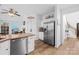 Kitchen features stainless steel appliances and granite countertops at 10105 Bon Meade Ln, Cornelius, NC 28031