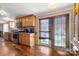 Kitchen features wood cabinets, stainless steel appliances and hardwood floors at 111 Green Dr, Richburg, SC 29729