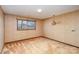 Bedroom with wood-trimmed window and wall-to-wall carpet at 1308 Gum Branch Rd, Charlotte, NC 28214