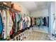 This walk-in closet is complete with metal shelving at 2222 Bluebell Way, Fort Mill, SC 29708