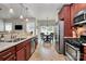 Updated kitchen featuring granite countertops, stainless steel appliances, and updated cabinets at 3134 Sterling Ct, Fort Mill, SC 29707