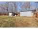 Spacious backyard with well-maintained lawn, storage sheds and a fire pit at 503 Brookfield Cir # 1, Salisbury, NC 28146