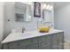 Elegant bathroom featuring double vanity sinks, modern lighting, and stylish decor at 503 Brookfield Cir # 1, Salisbury, NC 28146