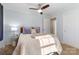 Serene bedroom with neutral tones, plush bedding, and a view of the doorway at 503 Brookfield Cir # 1, Salisbury, NC 28146