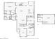 Detailed floor plan of home highlighting the kitchen, bedrooms, and living spaces at 529 Veloce Trl, Fort Mill, SC 29715