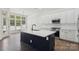 Kitchen island with stainless appliances and plenty of countertop space at 529 Veloce Trl, Fort Mill, SC 29715