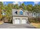 Detached two-car garage with a bonus room above at 5645 White Store Rd, Wingate, NC 28174