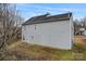 Two-story house with gray siding and a small yard at 5851 Brookfield Pointe Dr, Charlotte, NC 28216