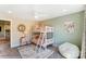 Bright bedroom featuring a bunk bed and natural light at 6911 Fauna Dr # 60, Charlotte, NC 28215