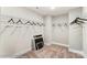 Large walk-in closet with ample hanging space at 6911 Fauna Dr # 60, Charlotte, NC 28215