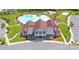 Community clubhouse with pool and playground at 7405 Bosson Sw St, Concord, NC 28025