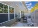 Private backyard with patio and seating area, perfect for outdoor relaxation at 1206 Croft Dr # 98, Fort Mill, SC 29708