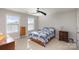 Charming bedroom with ceiling fan and neutral decor at 1206 Croft Dr # 98, Fort Mill, SC 29708