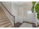 Bright and airy entryway with staircase and wood flooring at 1206 Croft Dr # 98, Fort Mill, SC 29708