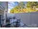 Cozy patio with seating area, perfect for enjoying the outdoors at 1206 Croft Dr # 98, Fort Mill, SC 29708