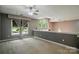 Spacious loft area with arched window and neutral decor at 128 Steinbeck Way # E, Mooresville, NC 28117