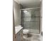 Updated bathroom featuring a shower/tub combo and updated vanity at 16721 Spinnaker Ln, Cornelius, NC 28031