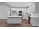 Beautiful kitchen with white cabinets, stainless steel appliances, and a center island at 252 Big Lick Rd, Stanfield, NC 28163