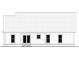 Blueprint of the rear of the home, displaying window and door placement at 252 Big Lick Rd, Stanfield, NC 28163