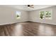 Large bedroom with hardwood floors and neutral wall colors at 2525 Oxford Cir, Lancaster, SC 29720