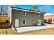 Newly renovated home with a large patio at 4513 Munsee St, Charlotte, NC 28213