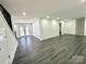 Spacious basement with gray vinyl plank flooring at 4513 Munsee St, Charlotte, NC 28213