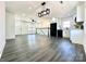 Spacious living room with gray flooring and open layout at 4513 Munsee St, Charlotte, NC 28213