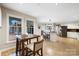 Kitchen with breakfast nook and view of backyard at 109 Rob Ln, Mooresville, NC 28117