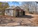 Small structure with lattice porch, ideal for storage at 11745 Stokes Ferry Rd, Gold Hill, NC 28071