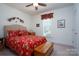 Bright bedroom with a comfortable bed and plenty of natural light at 119 Barton Pl, Mooresville, NC 28117