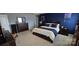 Stylish bedroom showcasing a comfortable bed, elegant furnishings, and a calming color scheme at 121 Mackinac Dr, Mooresville, NC 28117