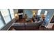 Inviting living room featuring a cozy fireplace, large windows, and stylish decor, creating a relaxing atmosphere at 121 Mackinac Dr, Mooresville, NC 28117