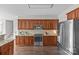 Kitchen with granite countertops and stainless steel appliances at 2050 Stoney Creek Nw Dr, Concord, NC 28027