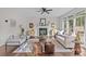 Relaxing living room featuring hardwood floors and a fireplace at 2050 Stoney Creek Nw Dr, Concord, NC 28027