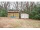 View of two storage buildings in the backyard at 2905 Maryland Ave, Kannapolis, NC 28083