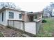 Exterior deck with a covered walkway, and a brick wall at 2905 Maryland Ave, Kannapolis, NC 28083