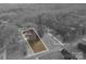 Aerial view of a property showing approximate lot lines, house, and surrounding landscape at 298 Upper Stanley Rd, Stanley, NC 28164