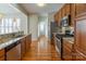 Granite countertops and stainless steel appliances in this kitchen at 3624 Ramsey Rd, Sharon, SC 29742