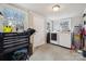 Well lit Laundry room featuring a washer, dryer, and a utility sink at 5483 Paulmo Dr, Charlotte, NC 28216