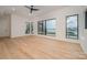 Bright bedroom with hardwood floors and lake view at 8092 Edgewater Dr, Norwood, NC 28128