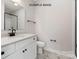 Elegant bathroom featuring a sleek vanity, modern fixtures, and glass-enclosed shower at 1008 Marquis Hills Dr # Mas0106, Fort Mill, SC 29715